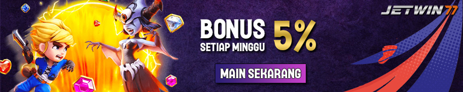 BONUS MINGGUAN JETWIN77